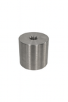 M12 Threaded Body - 50Dia x 50mmL - Satin Stainless