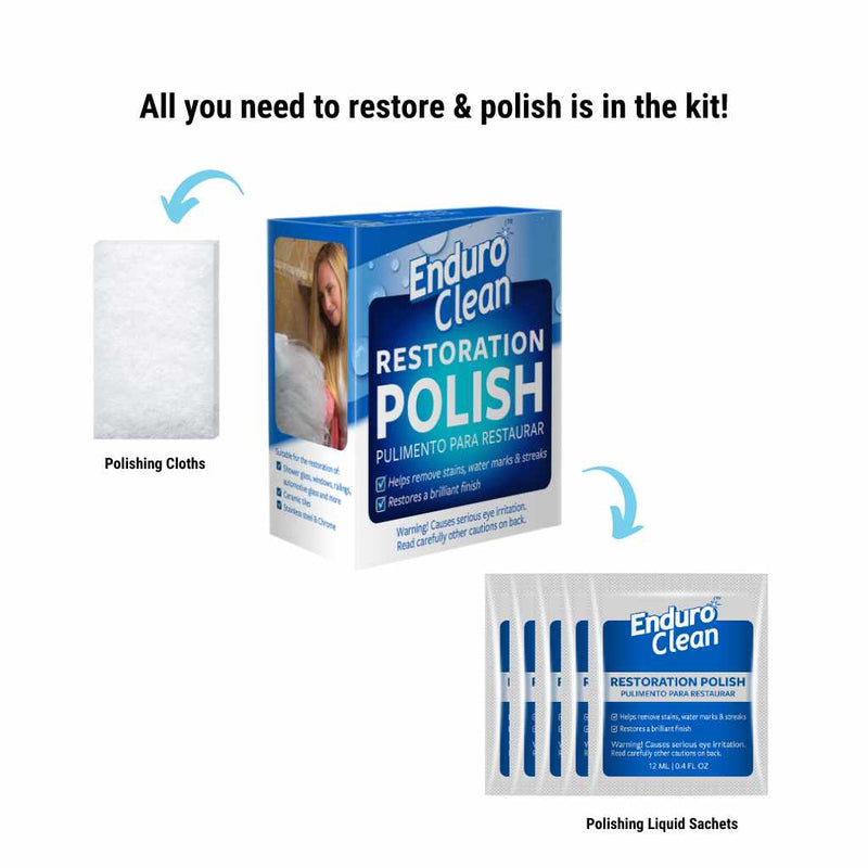 EnduroShield Shower Restoration Polish DIY Kit