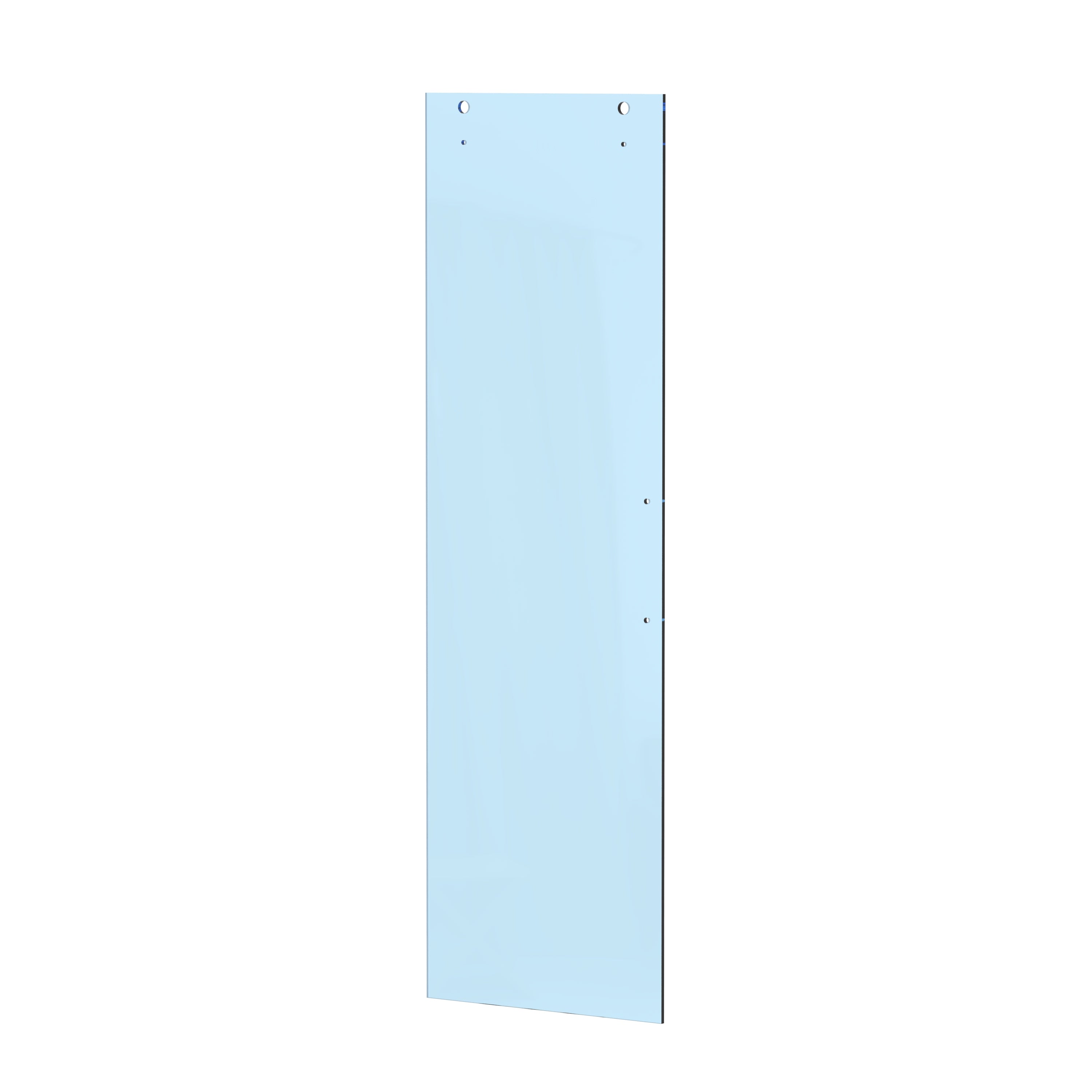 Sliding Door Glass Panel for Exposed Rollers -10mm - 712 x 1950mm