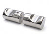 Shower Pull Round Barrel Knob 25mm Dia - Chrome Polished
