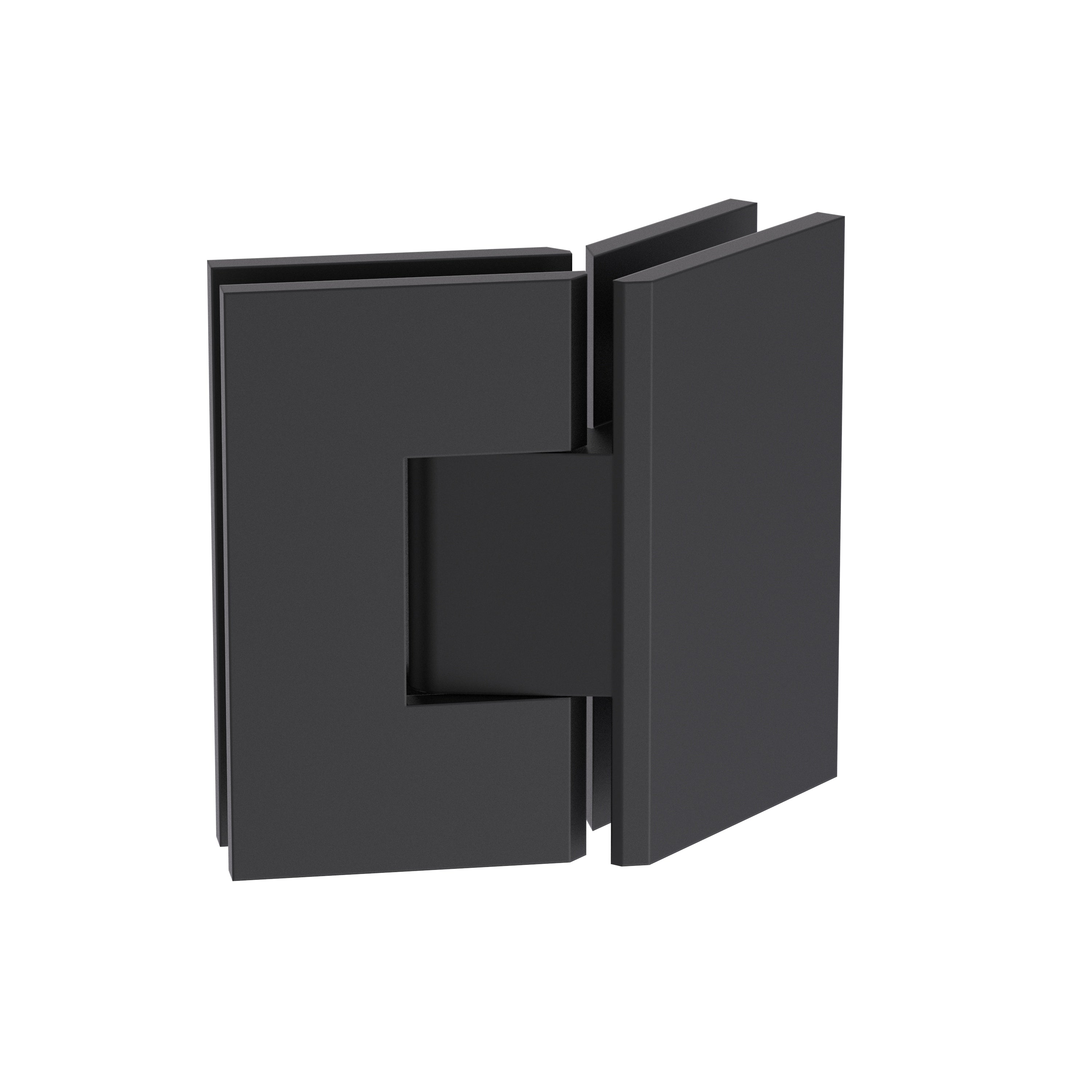 Shower Hinge Glass to Glass 135° - Black (Clearance)