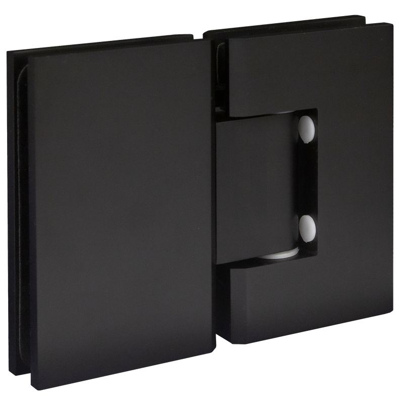 EUROGLASS ES2 Shower Hinge, Glass to Glass 180 Deg, -Black