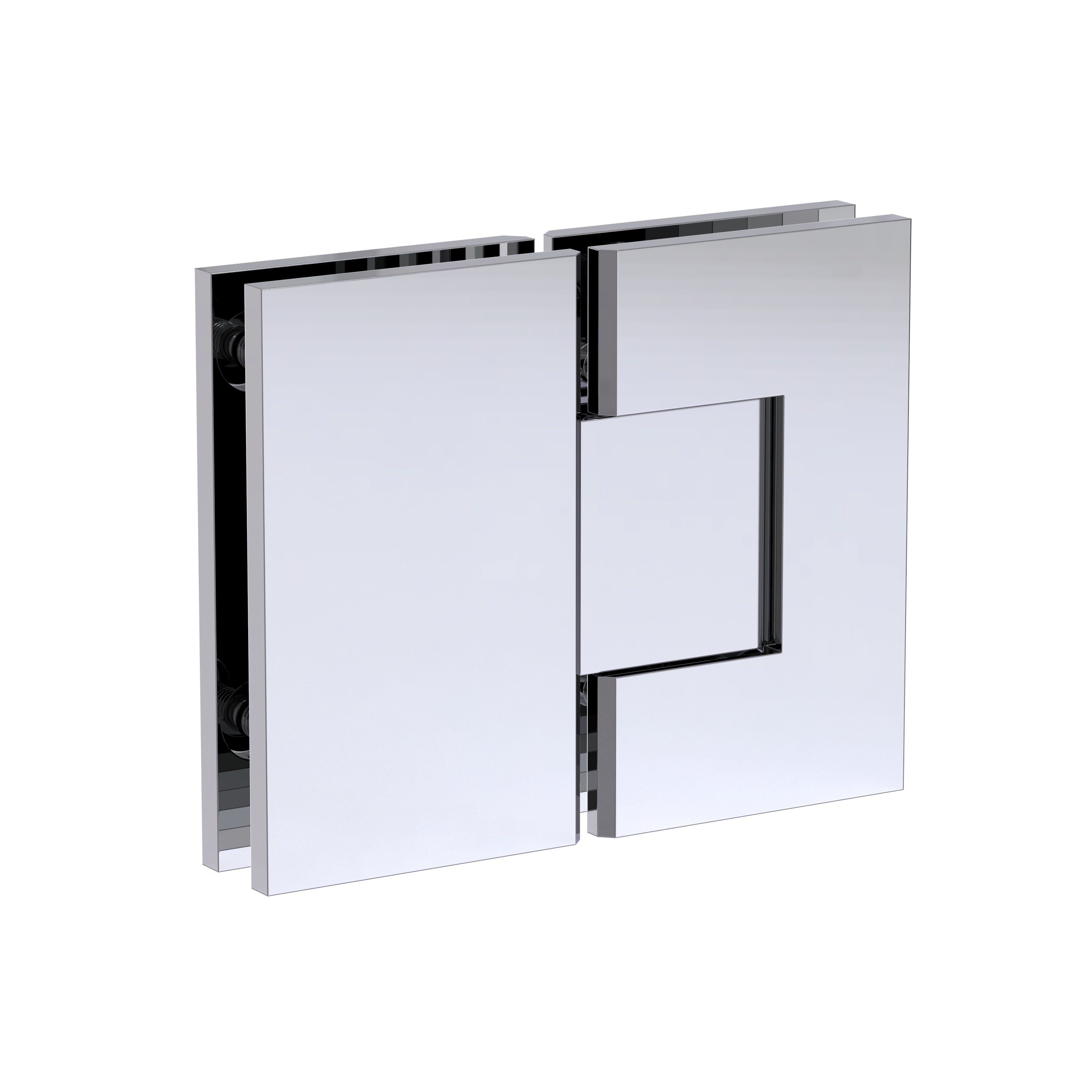 MF2 Shower Hinge - Glass to Glass - 8-10mm Gls - Polished Chrome