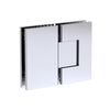 MF2 Shower Hinge - Glass to Glass - 8-10mm Gls - Polished Chrome