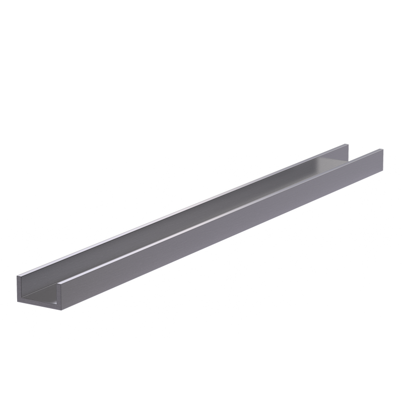 Recess Shower Channel 16x8mm x 2.5mtr