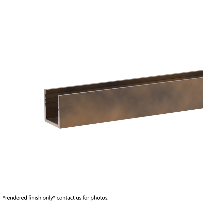 Shower Channel 18x18mm  3.0mtr