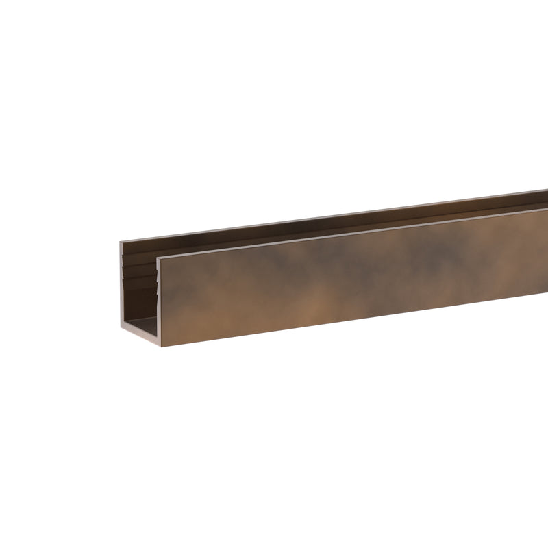 Shower Channel 18x18mm  3.0mtr