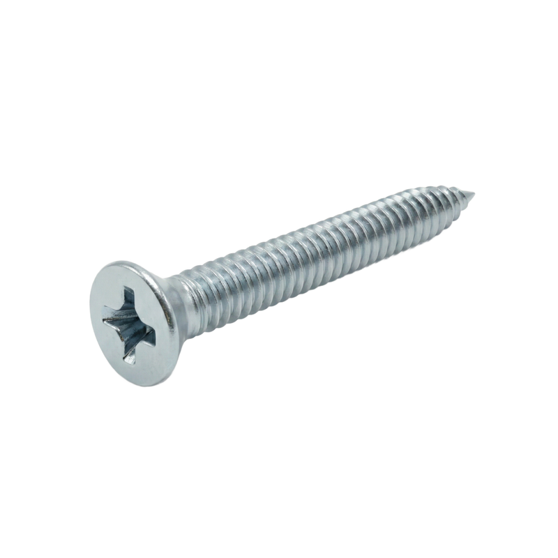 CSK Self Tap Screw, Phillips (304SS) - 12G