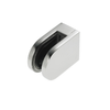 Glass Clamp Round Flat Back
