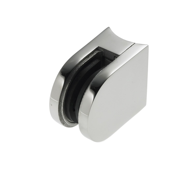 Glass Clamp Round Radius Back