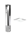 IMP260 Inground Mini Post - Chrome Polished