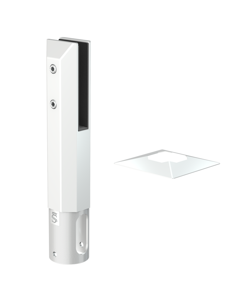 IMP260 Inground Mini Post - White