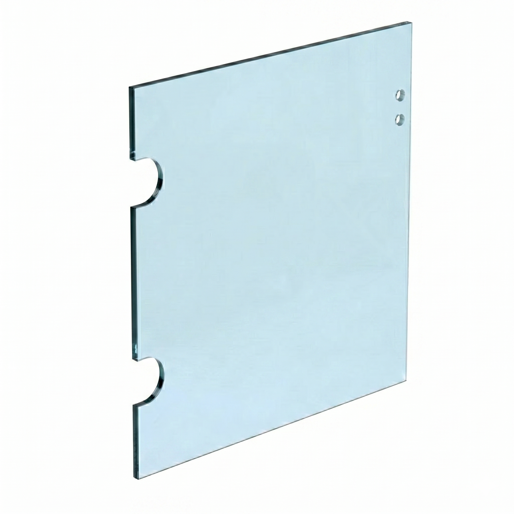 10mm Gate Leaf Glass Panel - Wall to Glass