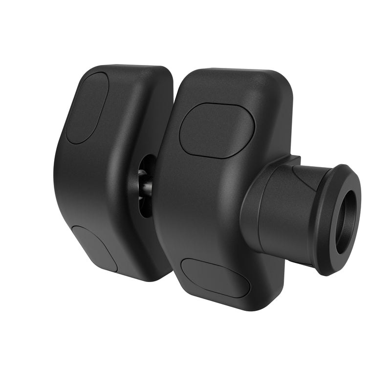 Pool Gate Magna Magnetic Latch Only, Non Locking - Black