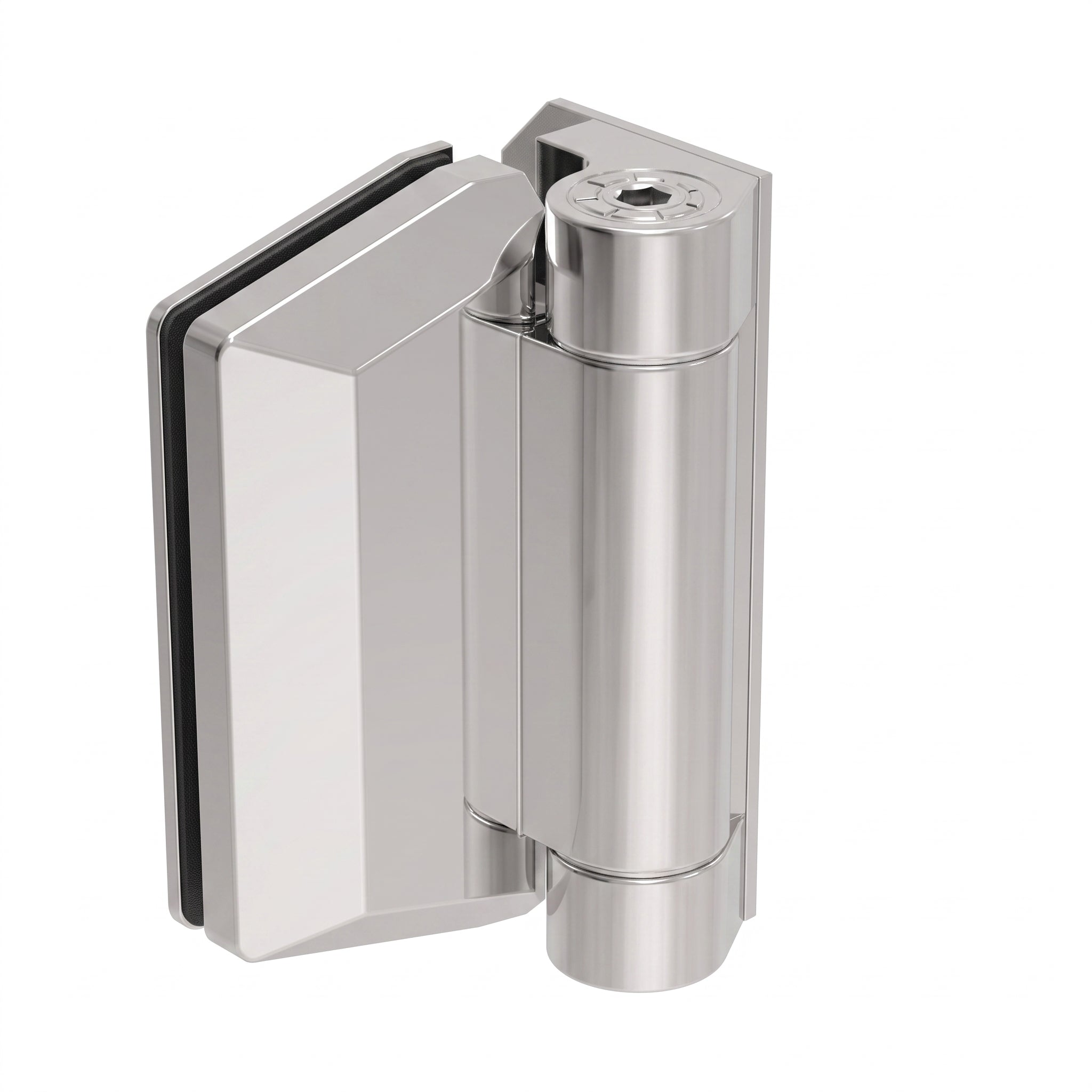 Polaris 155 Series Soft Close Wall to Glass Hinge (pair)