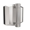 Polaris 125 Series Soft Close Hinge Glass to Glass (pair)