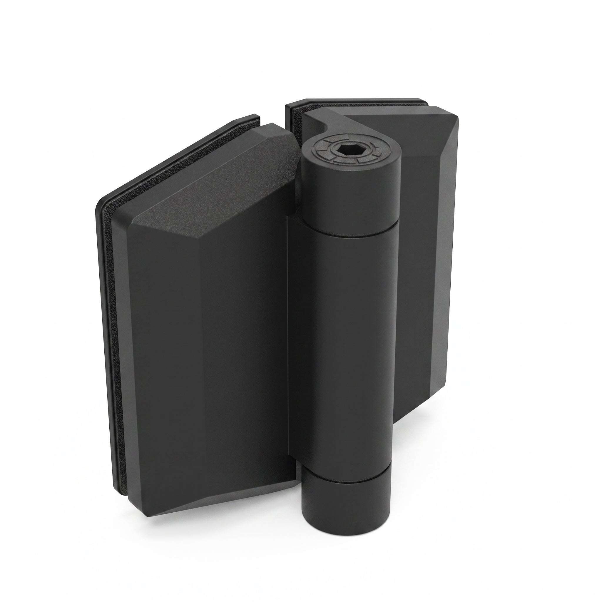 Polaris 155 Series Soft Close Glass to Glass Hinge (pair)