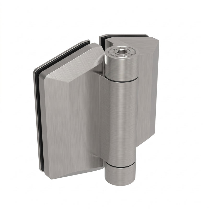 Polaris 155 Series Soft Close Glass to Glass Hinge (pair)