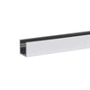 Glazing Channel - 18 x 18mm (1.94 mtrs) - Chrome