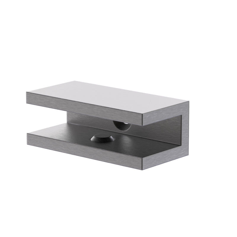 Glass Bracket Square 10mm