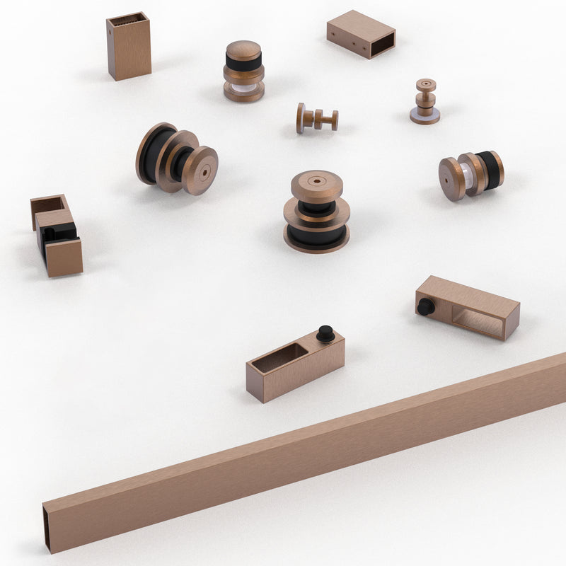 SS12 Sliding Shower hardware kit