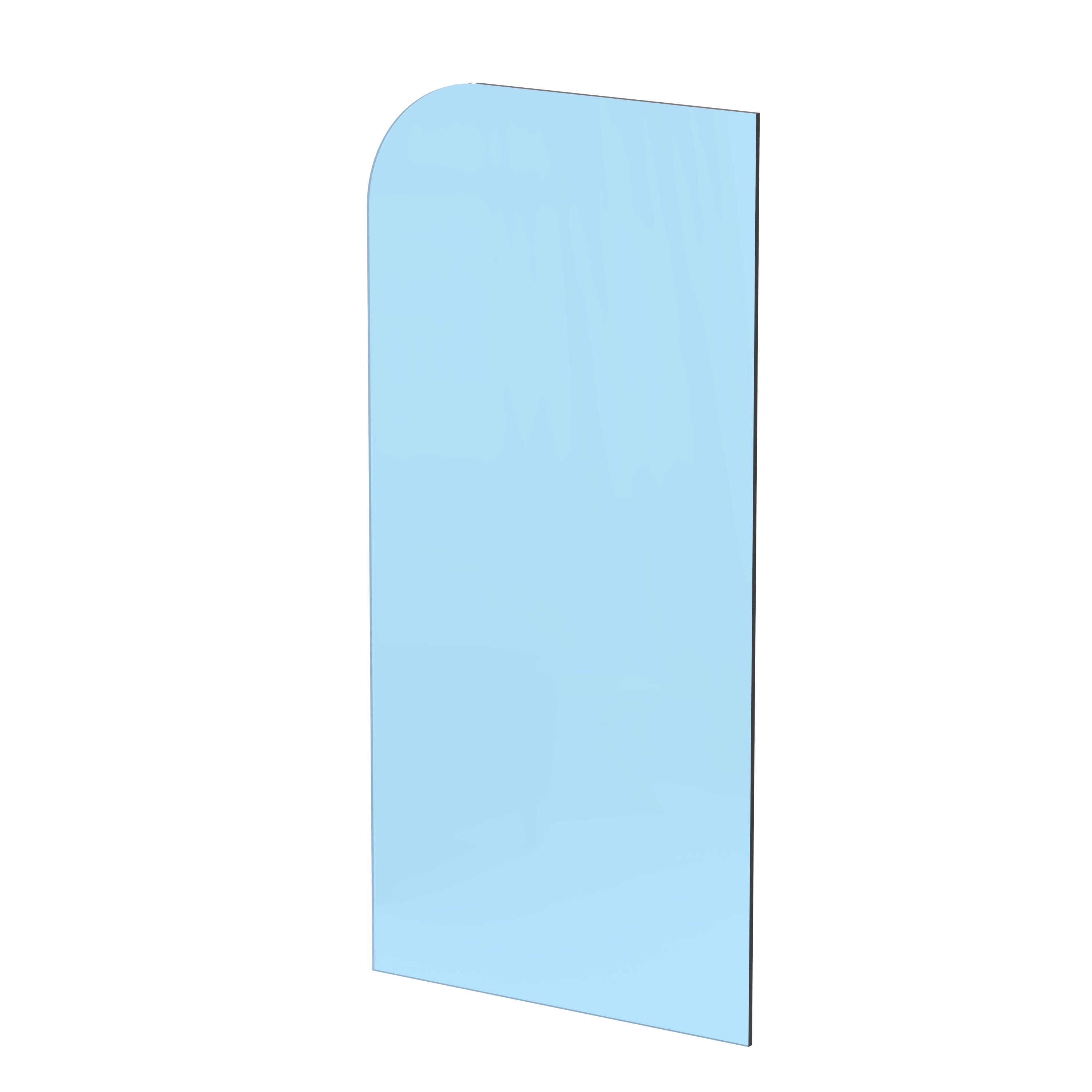 10mm Shower Radius Glass Panel