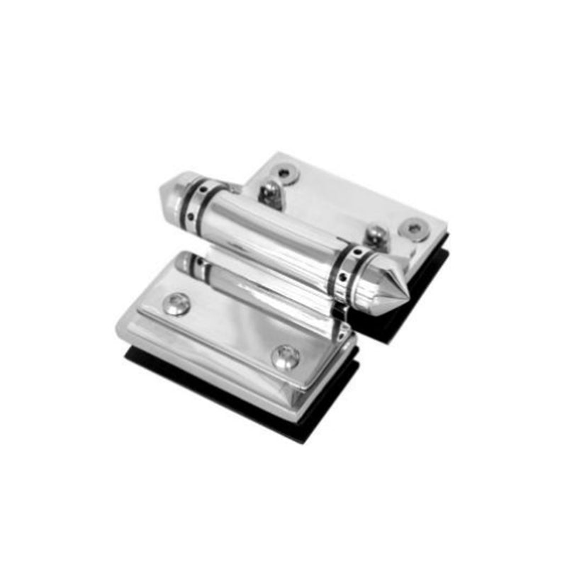 Spring Hinge for Pool Gate - Glass to Glass - Polished Stainless