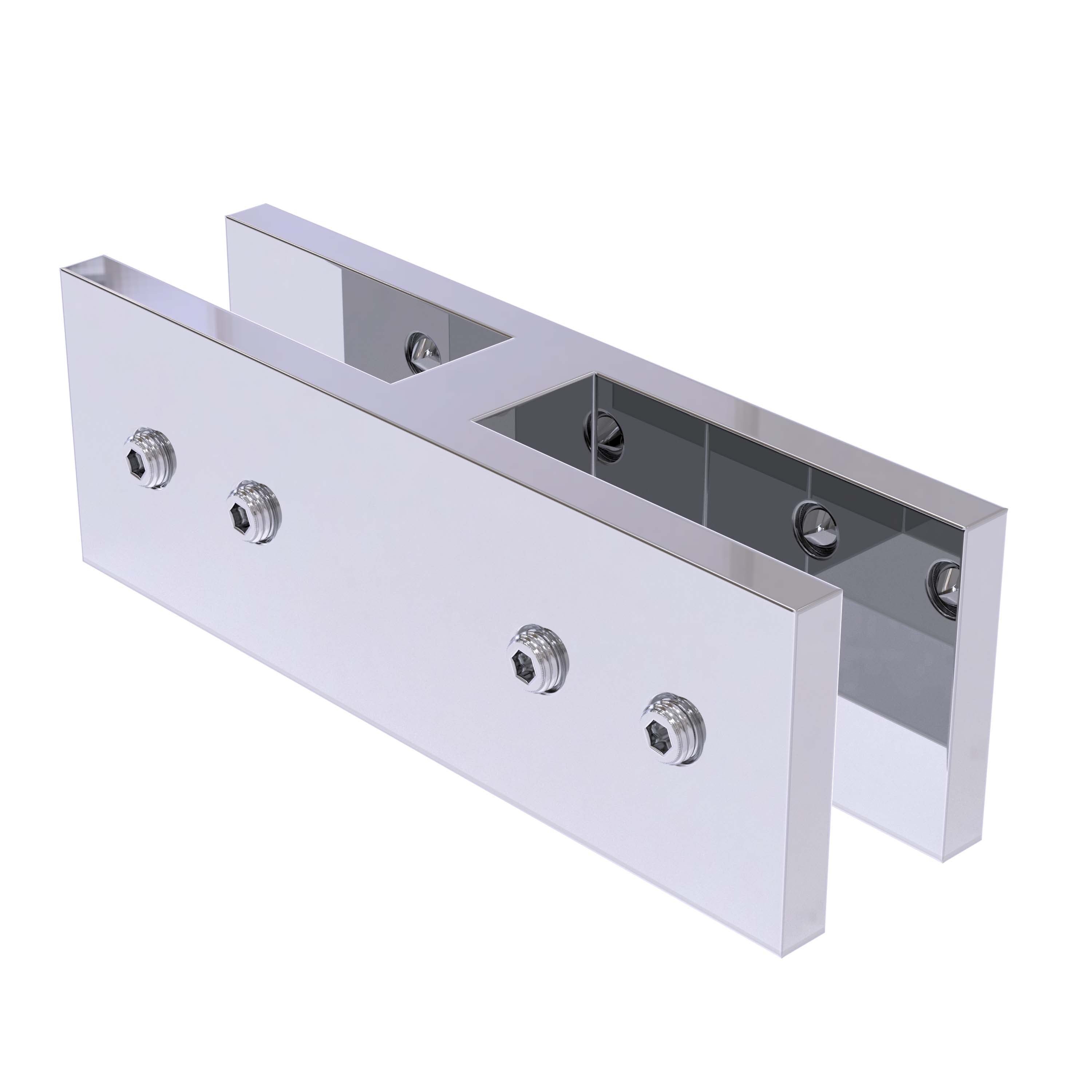 Balustrade Clamp 180 deg Glass to Glass