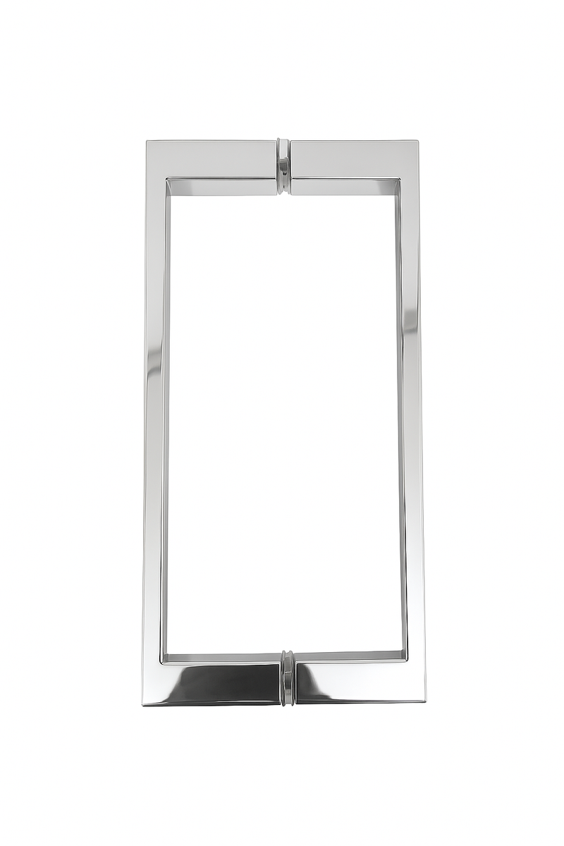 Rectangular D Handle (Slimline) 20x10mm, 250mm CTC