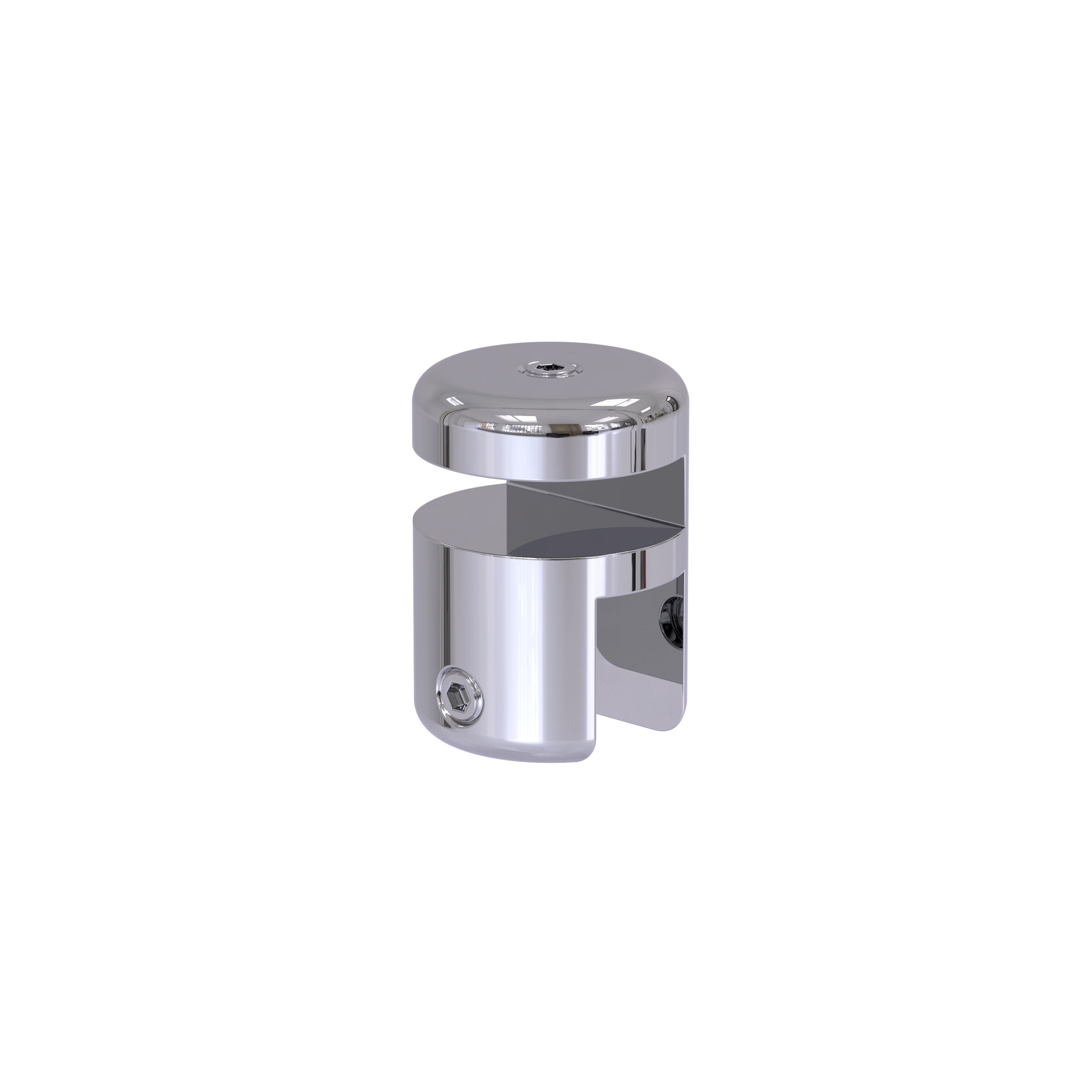Round Header Panel Fitting 10x10mm