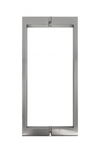 Rectangular D Handle (Slimline) 20x10mm, 250mm CTC