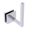 Square Slimline Handrail Bracket Glass Mount