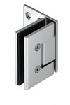 Shower Hinge Wall to Glass 90 Degree Offset BackPlate, 62mm - Chrome