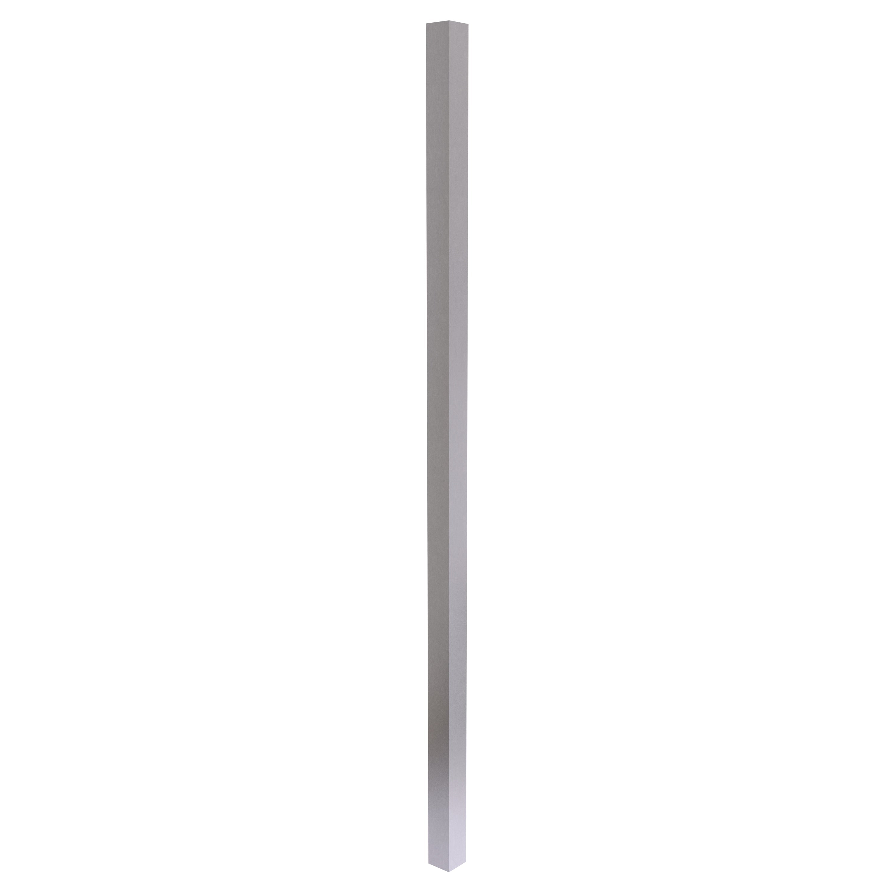 Square Stainless Post 50x50mm, side fixed