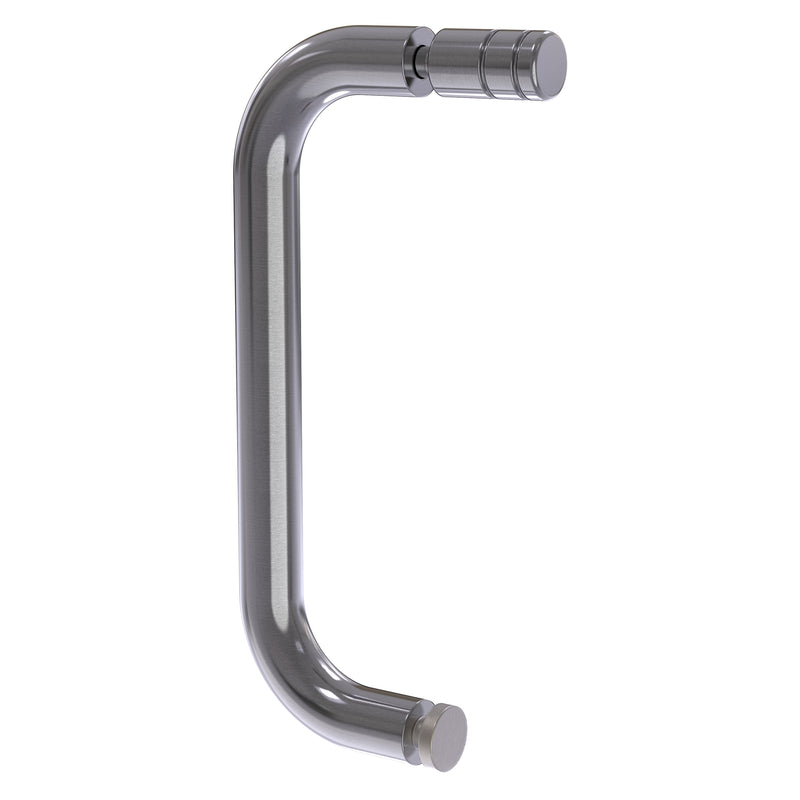 Single Round D Shower Handle with Cap & Knob 250mm