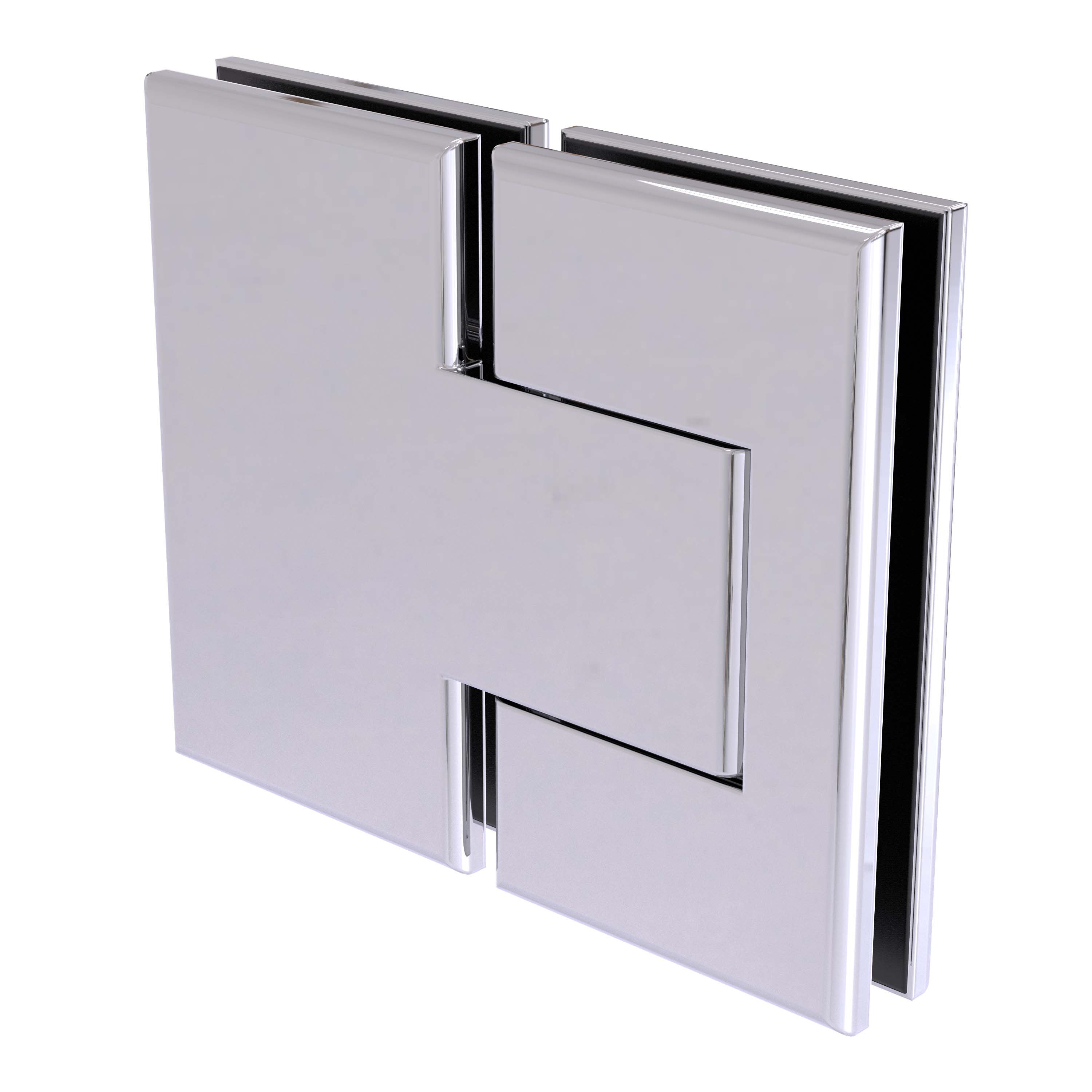 Vienna Hinge, Glass to Glass - Non-Hold Open (Pair)
