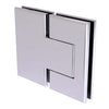 Vienna Hinge, Glass to Glass - Non-Hold Open (Pair)