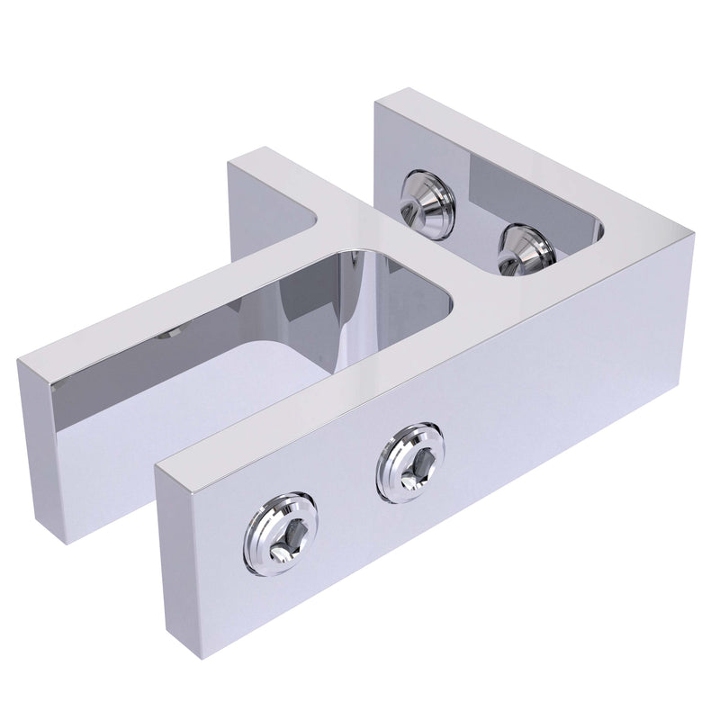 Stiffener Bracket 90 Glass to Glass Corner 12-15mm