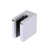 Glass Clamp Square Flat Back