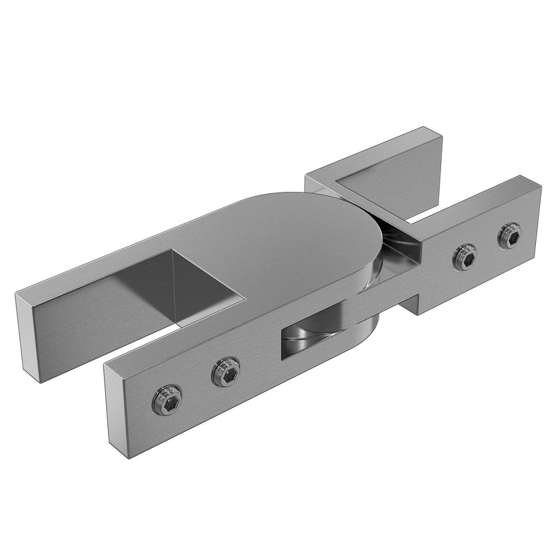 Adjustable Stiffener Bracket Glass to Glass 12-15mm