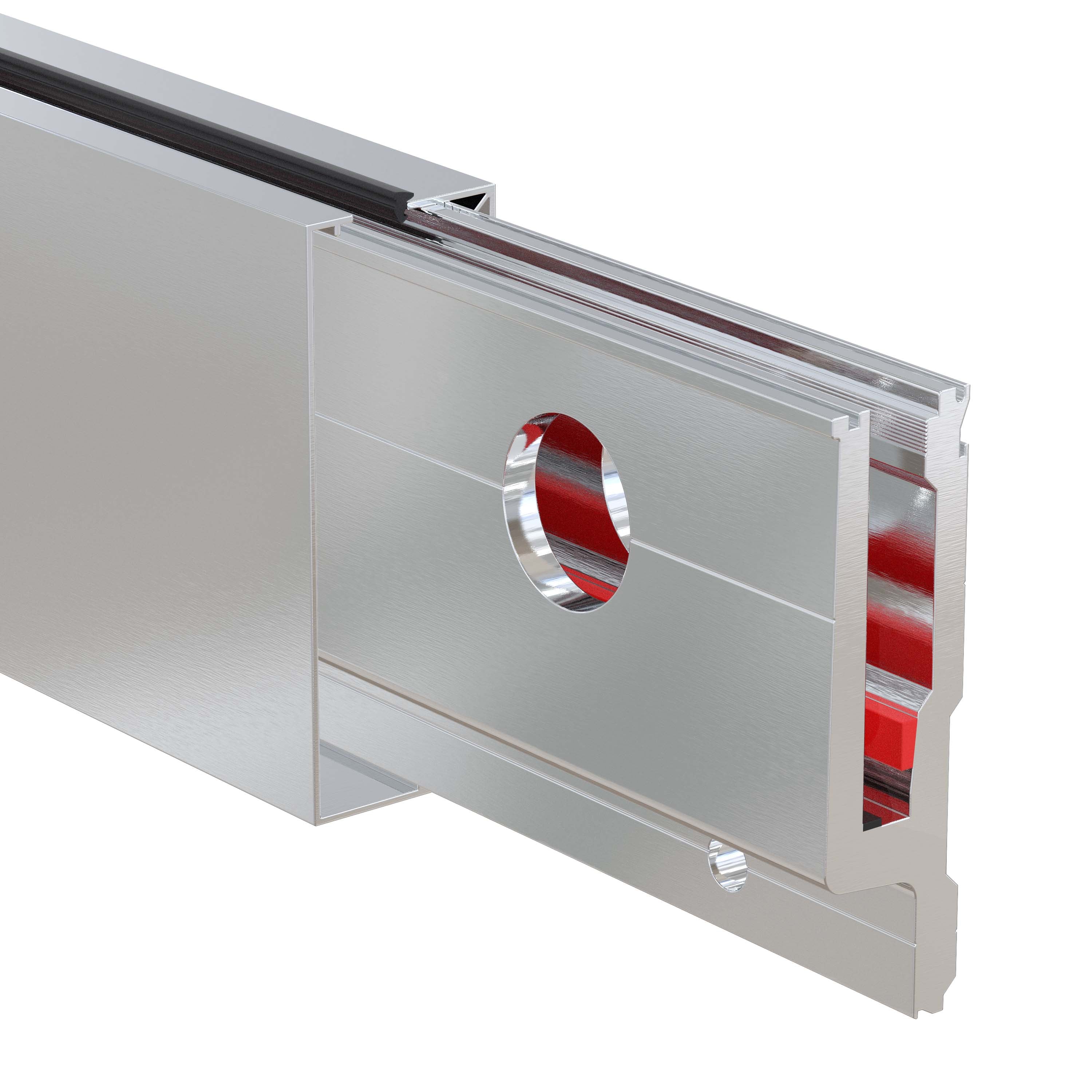 Lugano Channel, System Kit 4.8mtr Timber (Lag Screw) 12mm