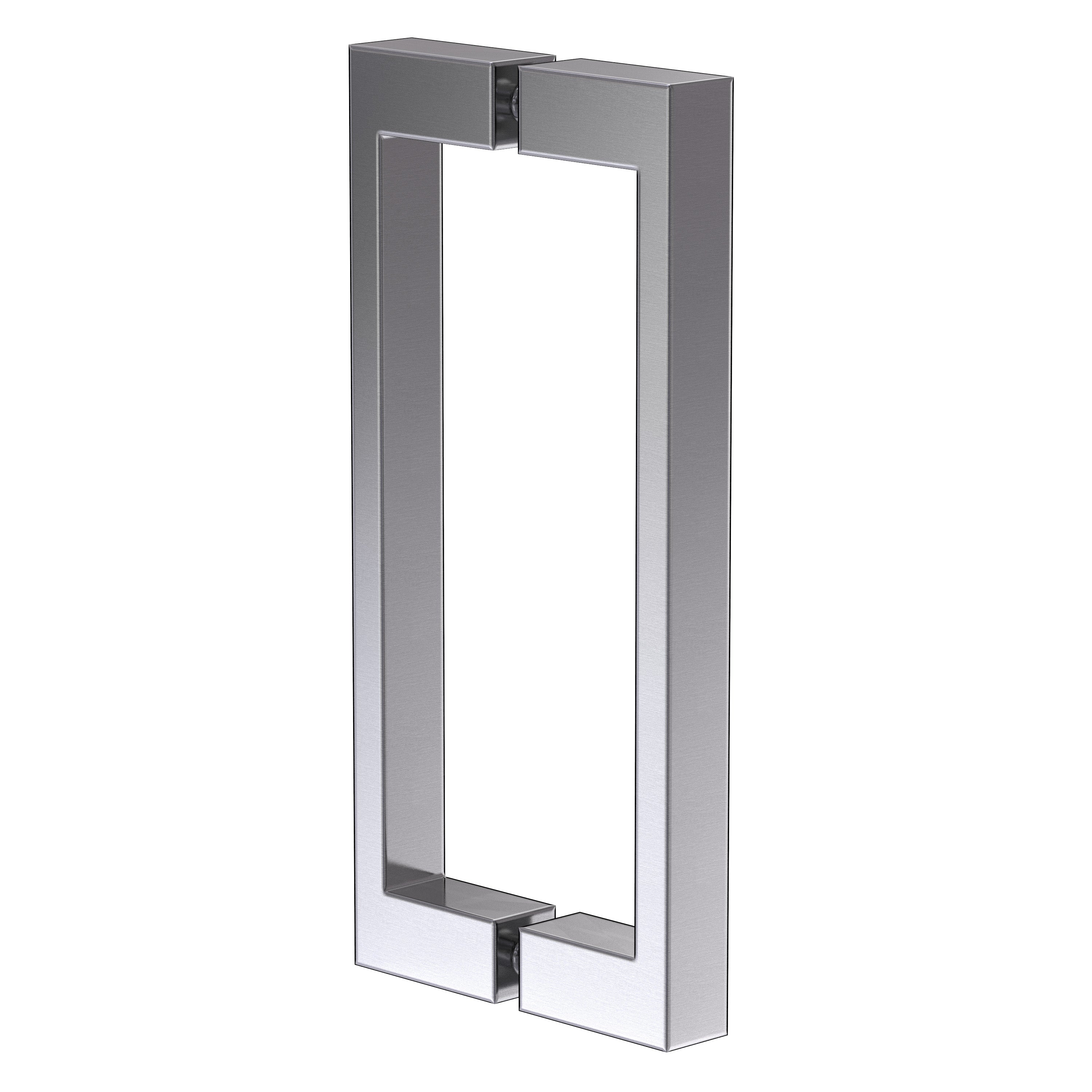 Rectangle D Shower Handle 210mm