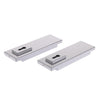 Cover Plate (Pair) for PF100 Patch Fitting