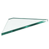 Triangle Corner Glass Shelf 200x200mm