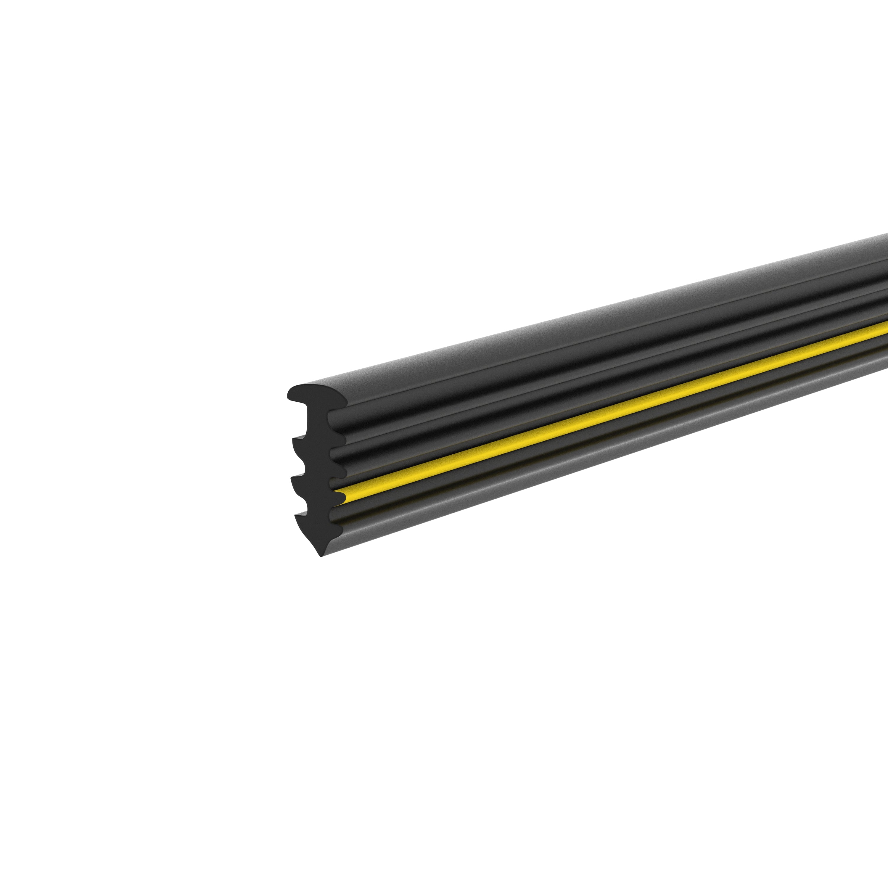 PVC TREE Wedge 4.5mm, Yellow  - Per Metre