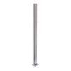 Square Stainless Post 50x50mm – Base Fixed 1280mm