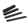 Black Setting Blocks - 3mm Thick, 100 Pack