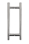 Round H Pull Handle 25mmDia - 250mm CTC