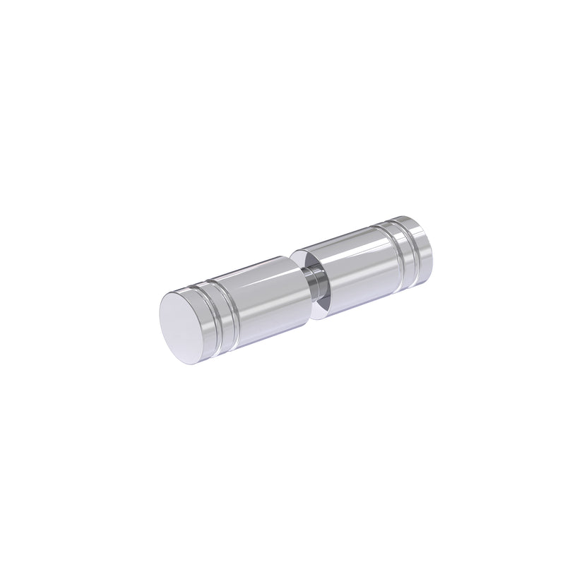 Shower Pull Round Knob 25mm Dia