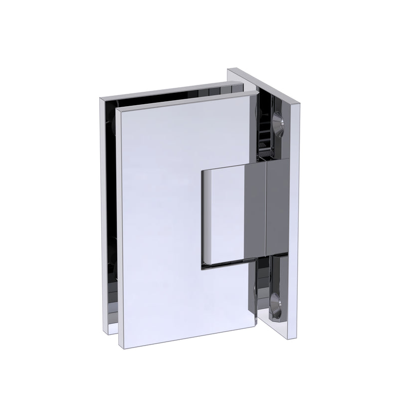 Shower Hinge Glass to Wall 90 Deg Centred Backplate